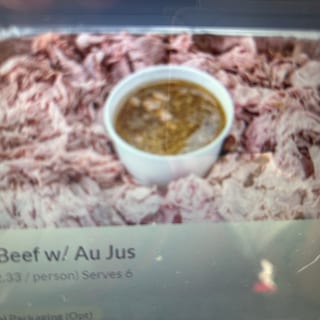 Italian Beef with Au Jus